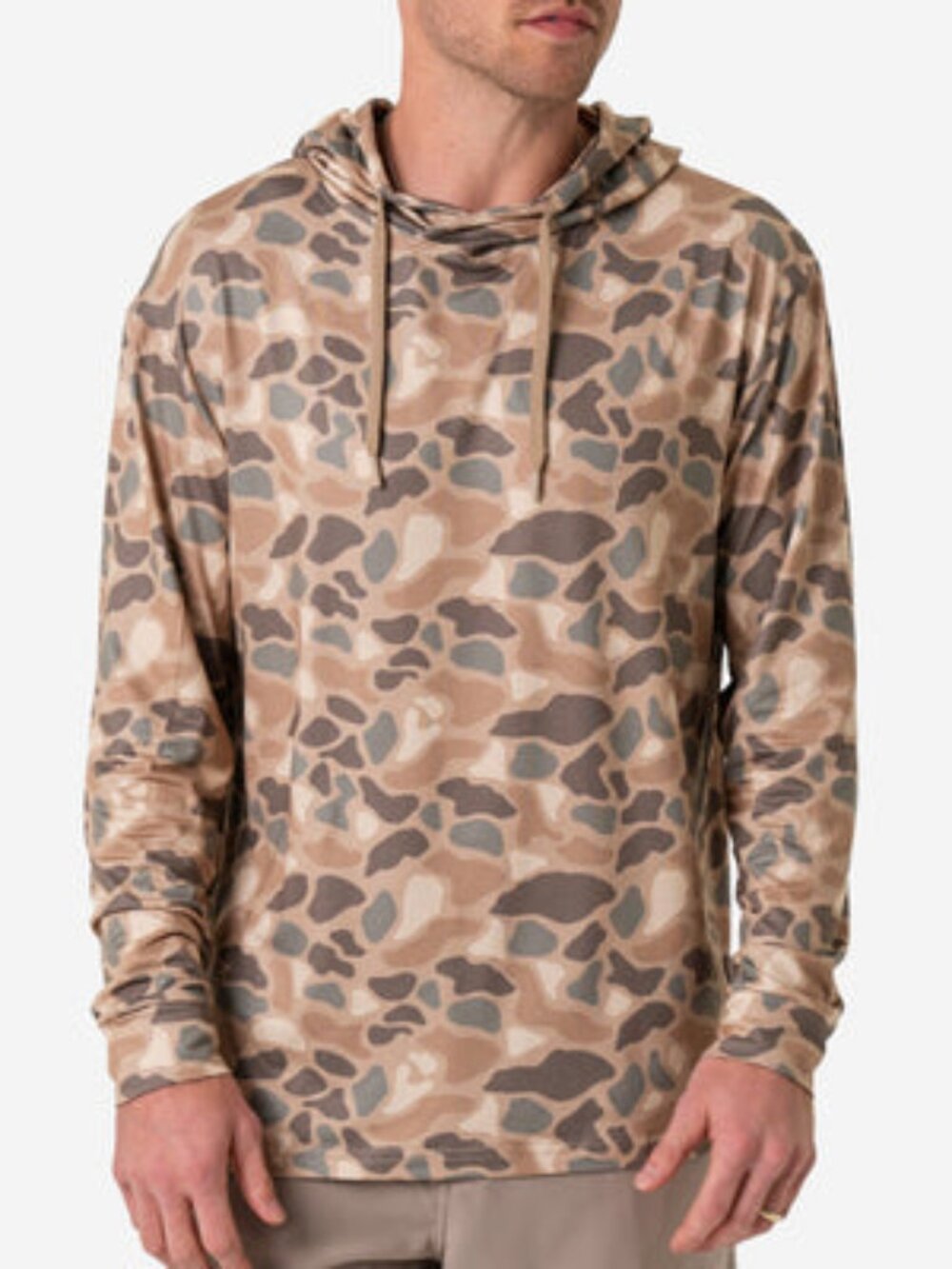 NWTs Burlebo Performance Hoodie : Pintail Camo (L)